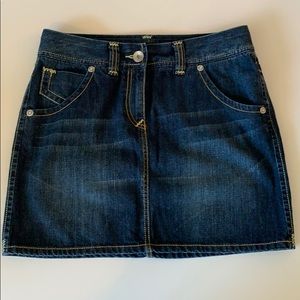 Tommy Hilfiger Premium denim mini skirt Size 8